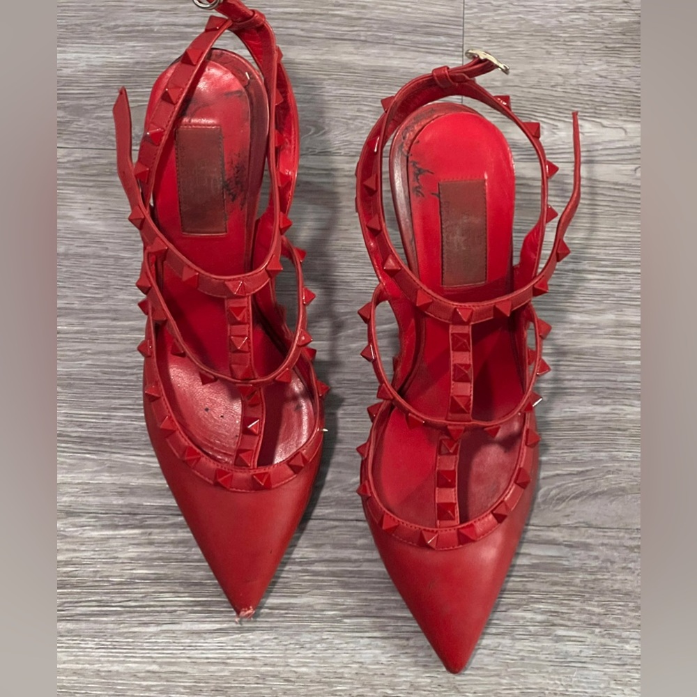 Valentino rockstud heels